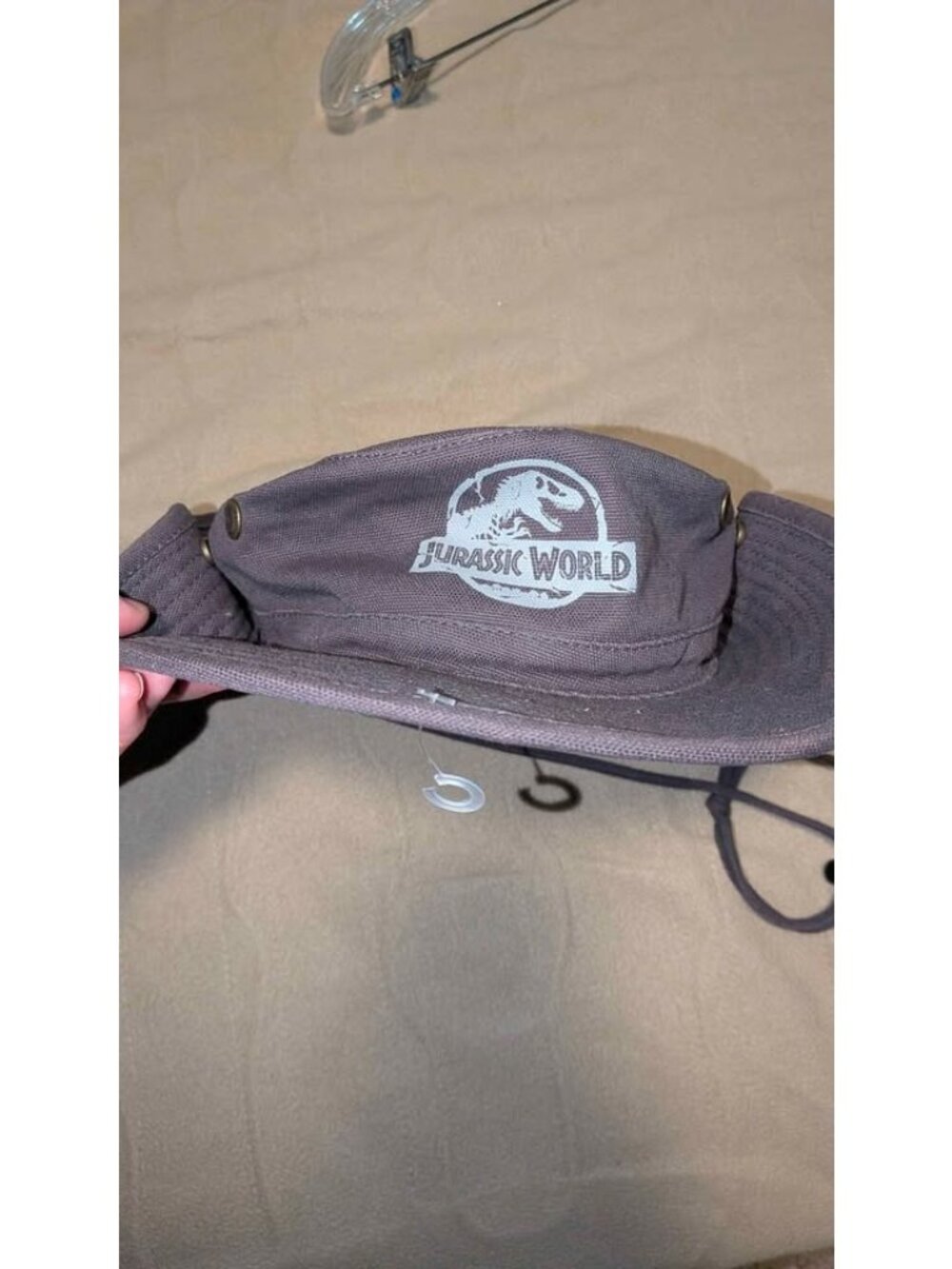 Universal Studios Jurassic World outlander Hat NWOT gray